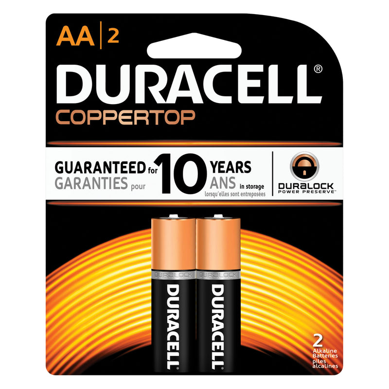 DURACELL® COPPERTOP® ALKALINE RETAIL BATTERY WITH DURALOCK POWER PRESERVE™ TECHNOLOGY BATTERY ALKALINE COPPERTOP AAA4PK 18PK/BX 3BX/CS UPC 04061