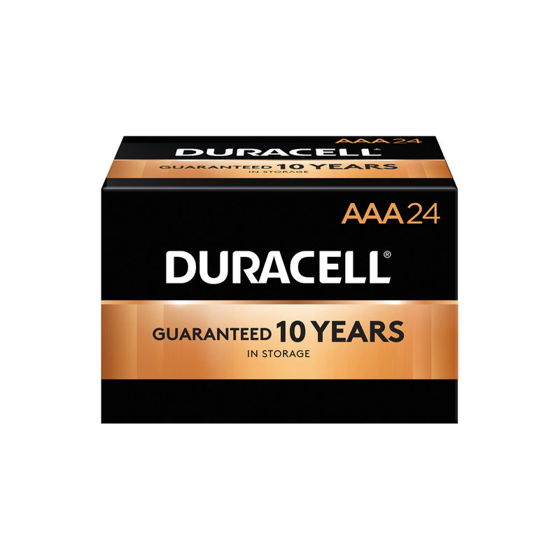 DURACELL® COPPERTOP® ALKALINE BATTERY WITH DURALOCK POWER PRESERVE™ TECHNOLOGY BATTERY ALKALINE COPPERTOP AAA24/BX 6BX/CS UPC 53048