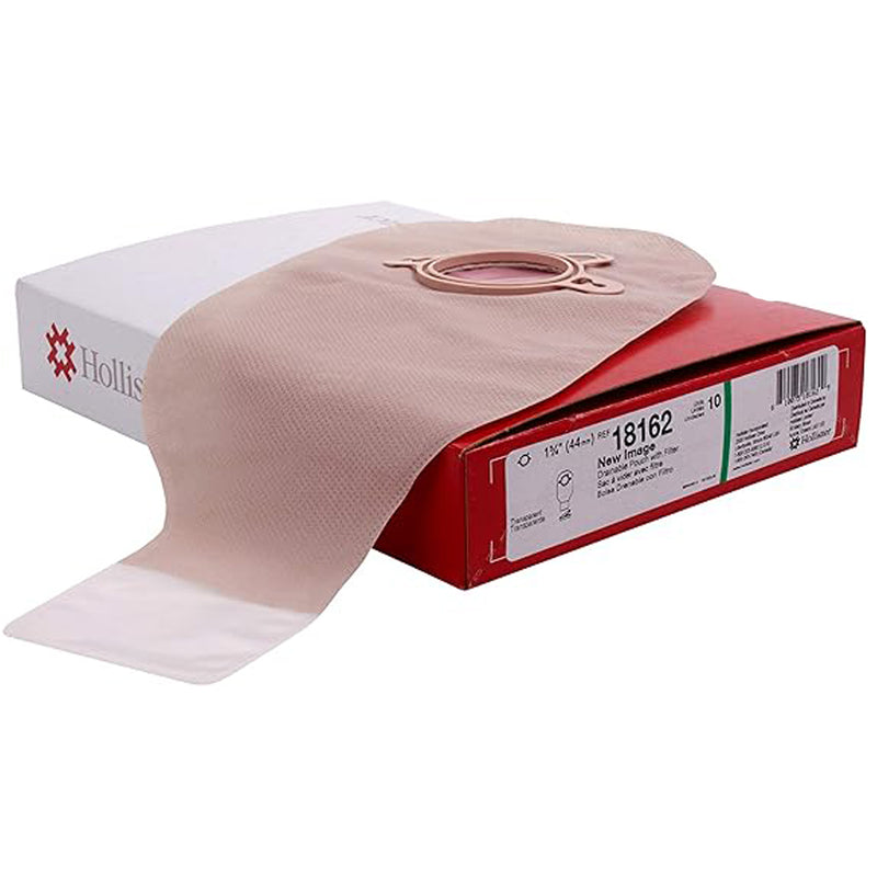 Pouch, Ostomy 2Pc Hiop Tsp Fltr Sftp 70Mm 2 3/4" (10/Bx), Sold As 10/Box Hollister 18024