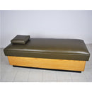 COUCH, CHROME FINISH TUBULAR STEEL LEGS, 24" X 72" X 18", SOLD AS EACH PROFEX 107