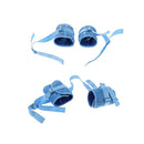 WRISTLET RESTRAINT, 2¾" X 13", 5 VERTICAL SLOTS, UNPADDED, CONTROL STRAP RIGHT ANGLE TO ARM, SOLD AS PAIR PROFEX 107