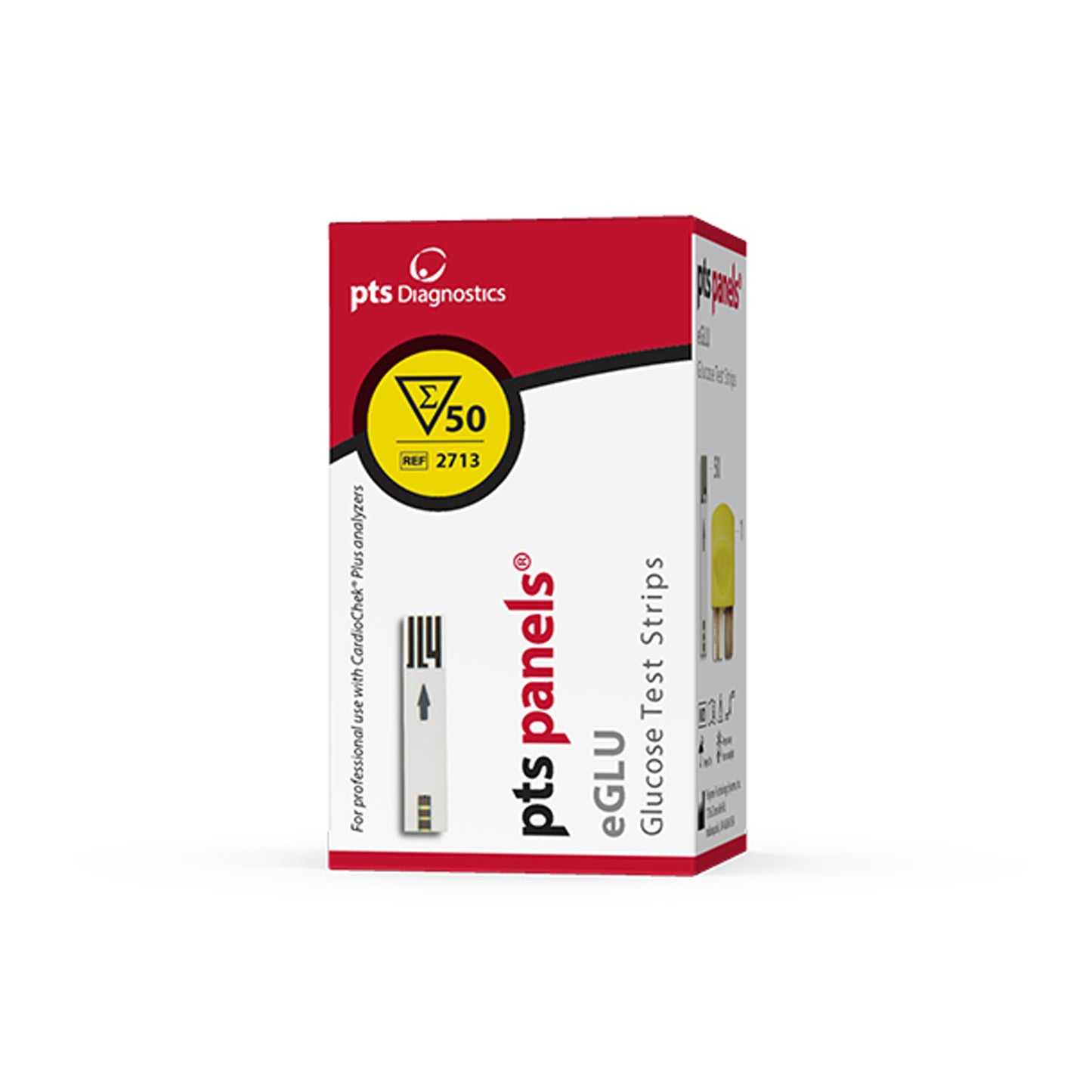 Pts Diagnostics Cardiochek Test Strips Strips Test Cardiochek Pluseglu Glucose 50/Vl