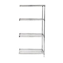 WIRE SHELF, 24"W X 24"L, CHROME, SOLD AS EACH QUANTUM 10001086