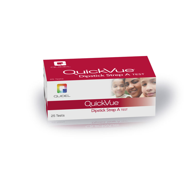 QUIDEL QUICKVUE® DIPSTICK STREP A TEST QUICKVUE DIPSTICK STREP A TEST50TEST/KIT 12KT/CS EXP________