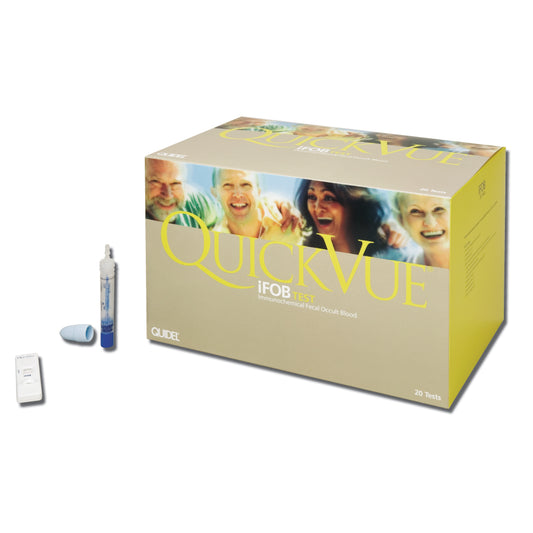 Quidel Quickvue Ifob Test Kit Fecal Occult Blood Tstcassette Format 20Tst/Kt -20194