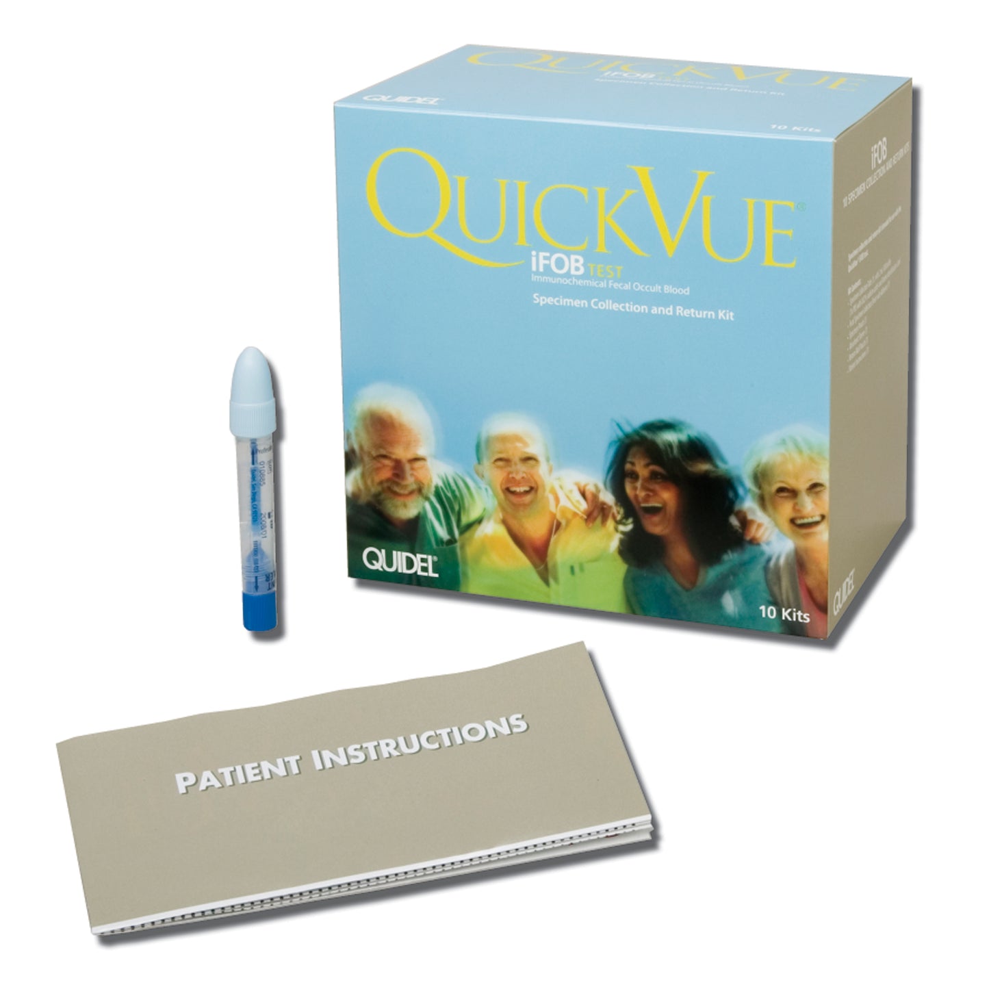 QUIDEL QUICKVUE® iFOB SPECIMEN COLLECTION KIT FECAL OCCULT BLOOD TSTSPECIMEN/COLLECTION 10TST/KT