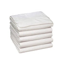 WHITE FITTED BED SHEET, 36 X 84 X 15 INCH, SOLD AS 12/DOZEN LEW V21-KNIT5E