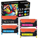 Ase Direct Samsung Toner Cartridges (Generic) Cartridge Clp-320 / 321 / 325 / 326 / Clx3185 / 3186 Page Field 1,000 1-Cyan Ctg (Full 1 Year Money Back Satisfaction Guarantee) -R-CLTC407S - BriteSources