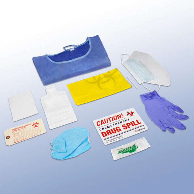 KIT, CHEMOTHERAPY SPILL , 12 KT/CS, SOLD AS CASE SAFETEC 10001289