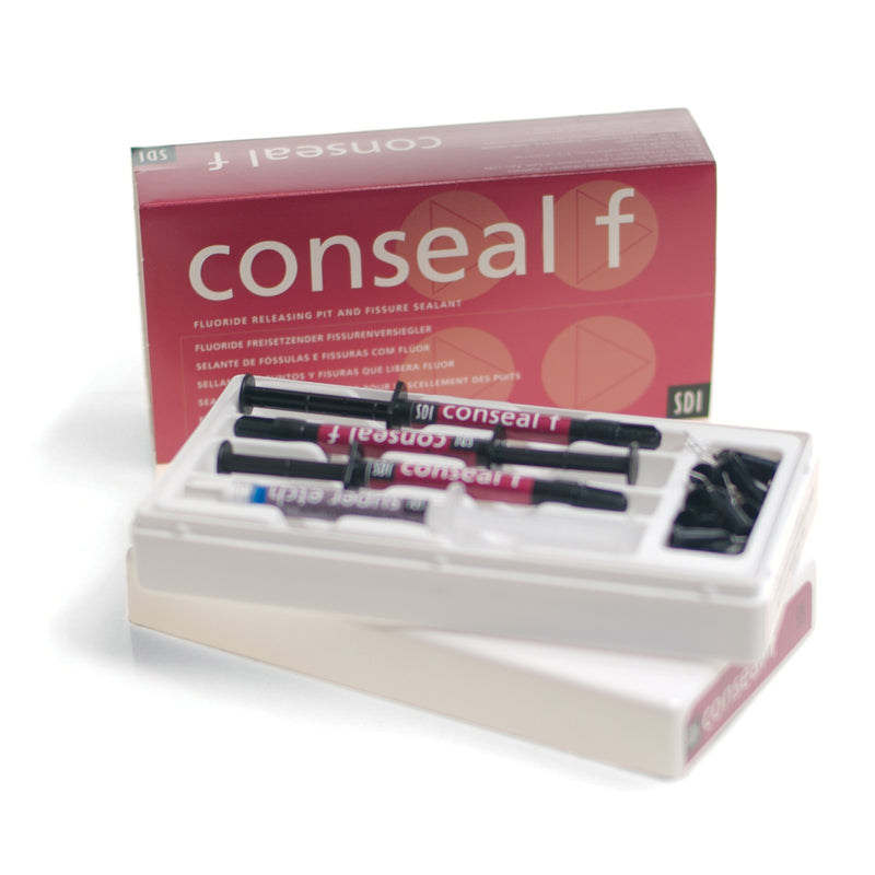 CONSEAL F SYRINGE BULK KIT, CONTAINS: 10 X 1G CONSEAL F SYRINGES, 40 SINGLE USE DISPOSABLE TIPS, SOLD AS KIT SDI 10000279