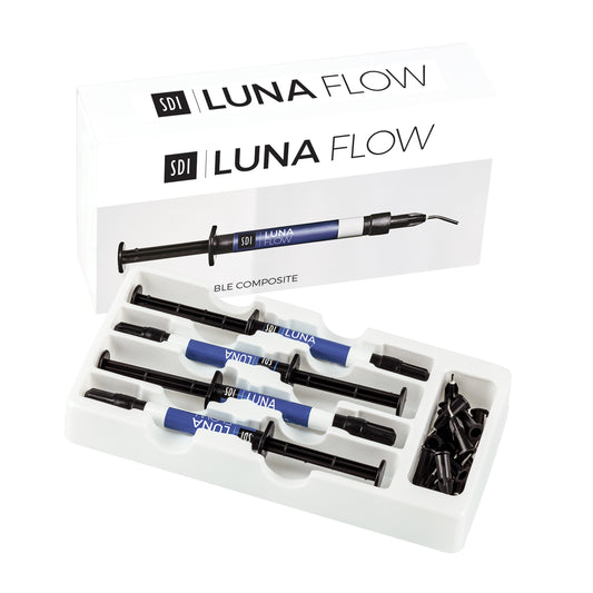 Sdi Luna Flow Universal Flowable Composite Kit Intro Luna Flow 2X2G Syrshades A2/A3 20 Disp Tips -8566125