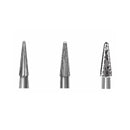 CARBIDE FINISHER, SH 134 F, HEAD SIZE 014 MM, HEAD LENGTH 6.0 MM, 16 BLADES, 450,000 RPM, FG, 3/PK, SOLD AS PACK SHOFU 10001192
