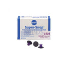 SUPER-SNAP DISK, 12MM, VIOLET, MEDIUM, DOUBLE SIDED, 50/PK, SOLD AS PACK SHOFU 10001192