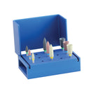 ZIRCONIA POLISHING KIT, CA, INCLUDES: ZILMASTER BULLETS; 1 OF EACH COARSE, MEDIUM & FINE, ZILMASTER CUPS; 1 OF EACH COARSE, MEDIUM, SOLD AS EACH SHOFU