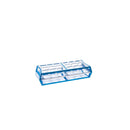 TEST TUBE RACK, 11.5" X 4.5" X 2.5", 25-30MM TUBE CAPACITY, GREEN, 10/CS, SOLD AS CASE SIMPORT 10000280