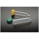 50ML CENTRIFUGE TUBE, NON-STERILE, POLYPROPYLENE, YELLOW CAP, 25/RACK, 20 RACK/CS, SOLD AS CASE SIMPORT 10000280
