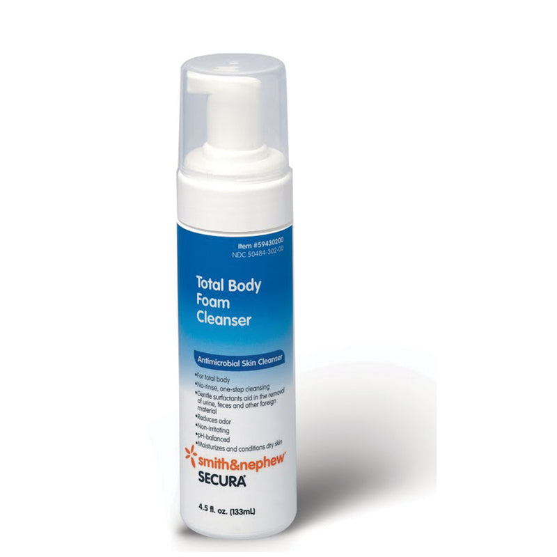 TOTAL BODY FOAM CLEANSER, 8½ OZ, 12/CS, SOLD AS CASE SMITH 317
