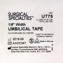 UMBILICAL TAPE, 1/8", 1 DOZEN , 12 JARS/BX, SOLD AS BOX SURGICAL 71