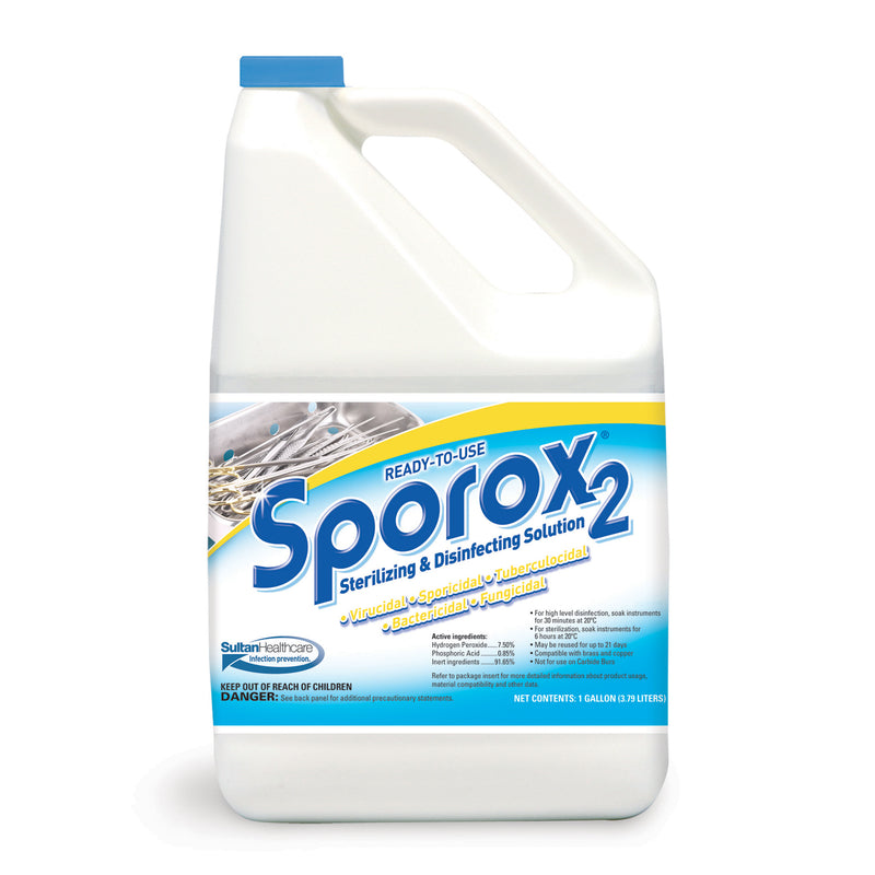 SULTAN SPOROX® II STERILIZNG & DISINFECTING SOLUTION SPOROX II SOLUTION 1 GAL BTL4 GAL/CS