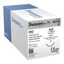 PDO SUTURE, VIOLET MONOFILAMENT, PRECISION REVERSE CUTTING, SIZE 4-0, 18"/45CM, 19MM, 3/8 CIRCLE, 12/BX, SOLD AS BOX SURGICAL 71