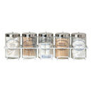 COUNTERTIPS 5 CT SUNDRY JAR RACK, 23" W, SOLD AS EACH DUKAL 10000117