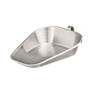 ADULT BEDPAN, 14" X 11 3/8", ADULT, STAINLESS STEEL, SOLD AS EACH DUKAL 10000117