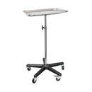 MAYO STAND, MOBILE BASE, CASTERS, 12.5" X 19" TRAY, SOLD AS EACH DUKAL 10000117