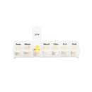 WEEKLY PILL BOX, 6.75" X 1" X 1", SOLD AS EACH DUKAL 10000117