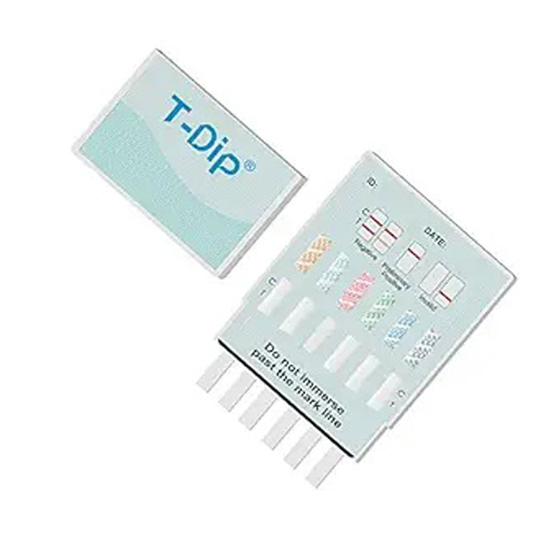 Test Kit, Drug 12 Panel Thc/Coc/Mop300/Amp/Met/Oxy/Mtd/(25/B, Sold As 25/Box Healgen Hcdoaew-6125A3