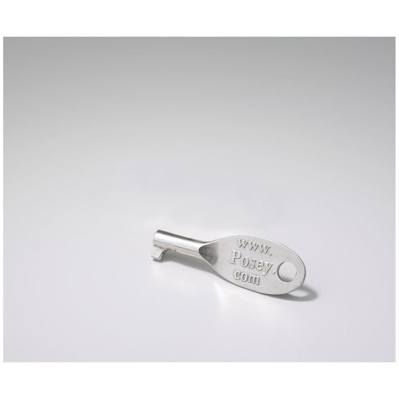 POSEY REPLACEMENT KEY, SILVER, FOR POSEY KEY-LOCK CUFFS AND BELTS, SOLD AS EACH TIDI 203