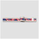 GAIT BELT, WHITE, 66", NICKEL BUCKLE, 50/CS, SOLD AS CASE TIDI 203
