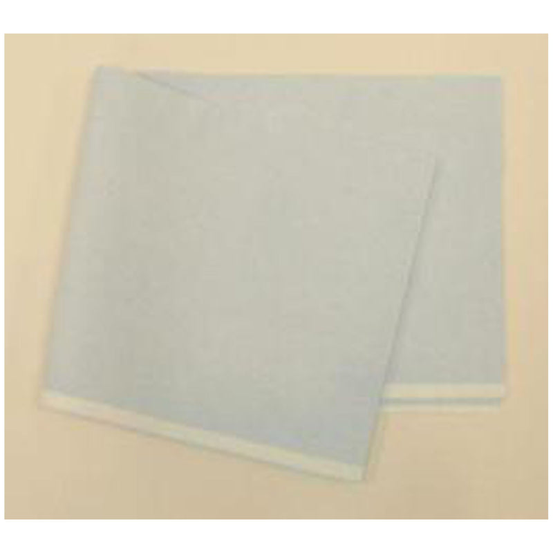 DRAPE SHEET, TISSUE/ POLY, 40" X 90", BLUE, 50/CS, SOLD AS CASE TIDI 203