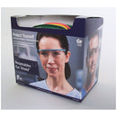 EYESHIELD FRAME, REPOSABLE, ASSORTED COLORS, PRE-ASSEMBLED, NON-STERILE, 100/CS, SOLD AS CASE TIDI 203