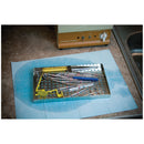 WICKING TOWEL FOR ULTRASONIC TOOL CLEANING, 13" X 18", BLUE, 100/CS, SOLD AS CASE TIDI 203