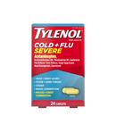 J&J Tylenol Caplets & Tablets Tylenol Cold/Flu Severe 24Ct6/Bx 8Bx/Cs -505502 - BriteSources