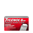 TYLENOL 8 HOUR MUSCLE ACHES & PAIN RELIEF EXTENDED-RELEASE TABLETS, SOLD AS 1/BOTTLE J 50580030901