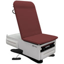 EXAM TABLE, 3003-500-105 WITH PREMIUM UPHOLSTERY, PNEUMATIC BACKREST, STIRRUPS, DRAIN PAN, ELECTRICAL RECEPTACLE, DRAWER WARMER, F, SOLD AS EACH UMF 1