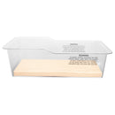 BASSINET WITH BASKET AND MATTRESS , STAINLESS STEEL, TWO DOOR, 32 W X 35.25 H X 17 D, SOLD AS EACH UMF 10001064
