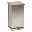 WASTE RECEPTACLE, STEP-ON, STAINLESS STEEL, 48 QUART, SOLD AS EACH UMF 10001064