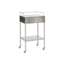 UTILITY TABLE, STAINLESS STEEL, ONE DRAWER, ONE SHELF, 20"W X 35.25"H X 16"D, SOLD AS EACH UMF 10001064