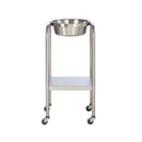 TWIN, BASIN STAND WIITH SHELF, STAINLESS STEEL, SOLD AS EACH UMF 10001064