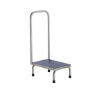 FOOT STOOL, STACKABLE, STAINLESS STEEL, 18"W X 6"H X 12" D, SOLD AS EACH UMF 10001064