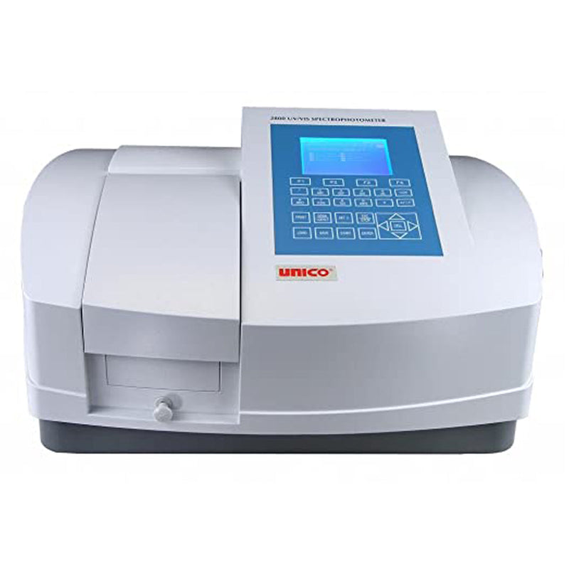 SPECTROPHOTOMETER, 4 NM BANDPASS, WAVELENGTH RANGE 325-1000 NM, AUTOMATIC WAVELENGTH CHANGE, LARGE LCD DISPLAY & KEYPAD, PROGRAMMA, SOLD AS EACH UNICO
