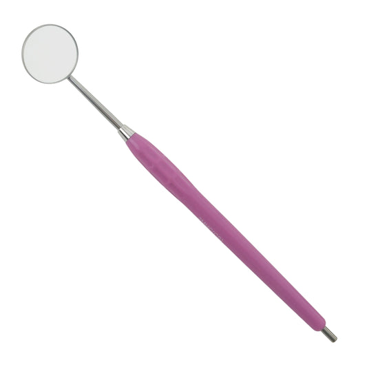 Mouth Mirror Cone Socket No. 5, 24mm dia, Purple Handle, EA - Osung USA