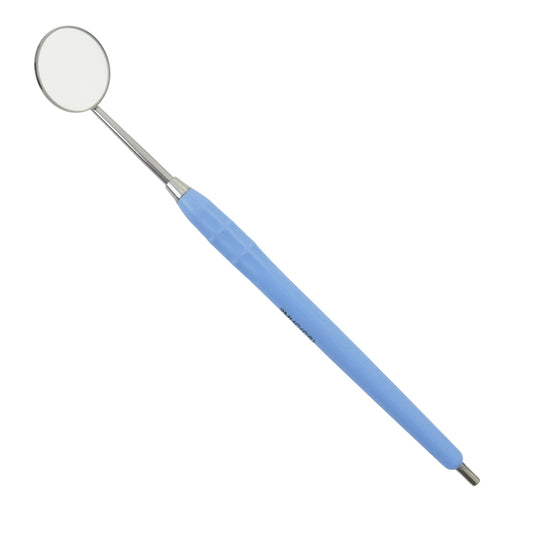 Mouth Mirror Cone Socket No. 5, 24mm dia, Blue Handle, Blue Handle, EA - Osung USA