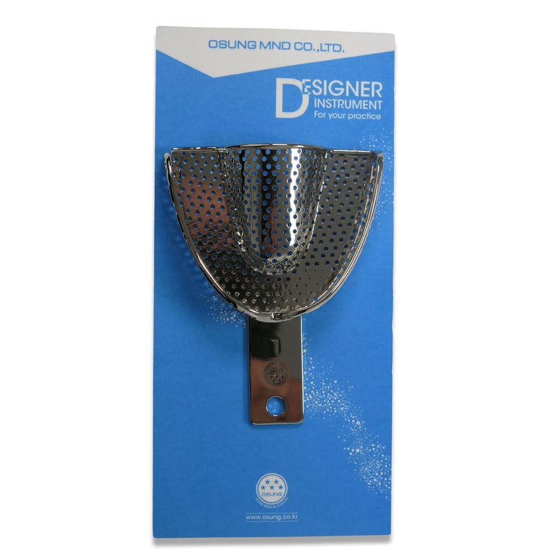 Dental Impression Tray, Reg, Ni-Brass, TBWLU - Osung USA