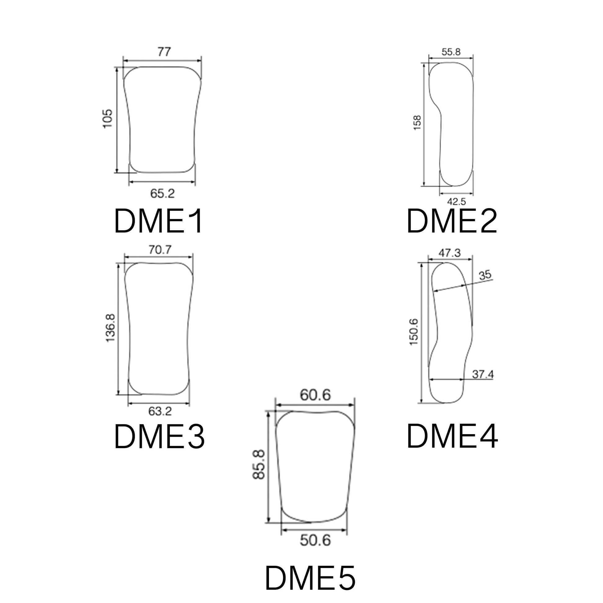 Osung Large Occlusal Dental Photo Mirror Metal Premium -DME1 - Osung USA