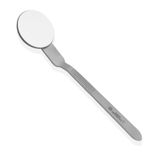 Osung 1.7" Dia. Large Round Mouth Mirror Metal Handle Dental Mirror -DMEM - Osung USA