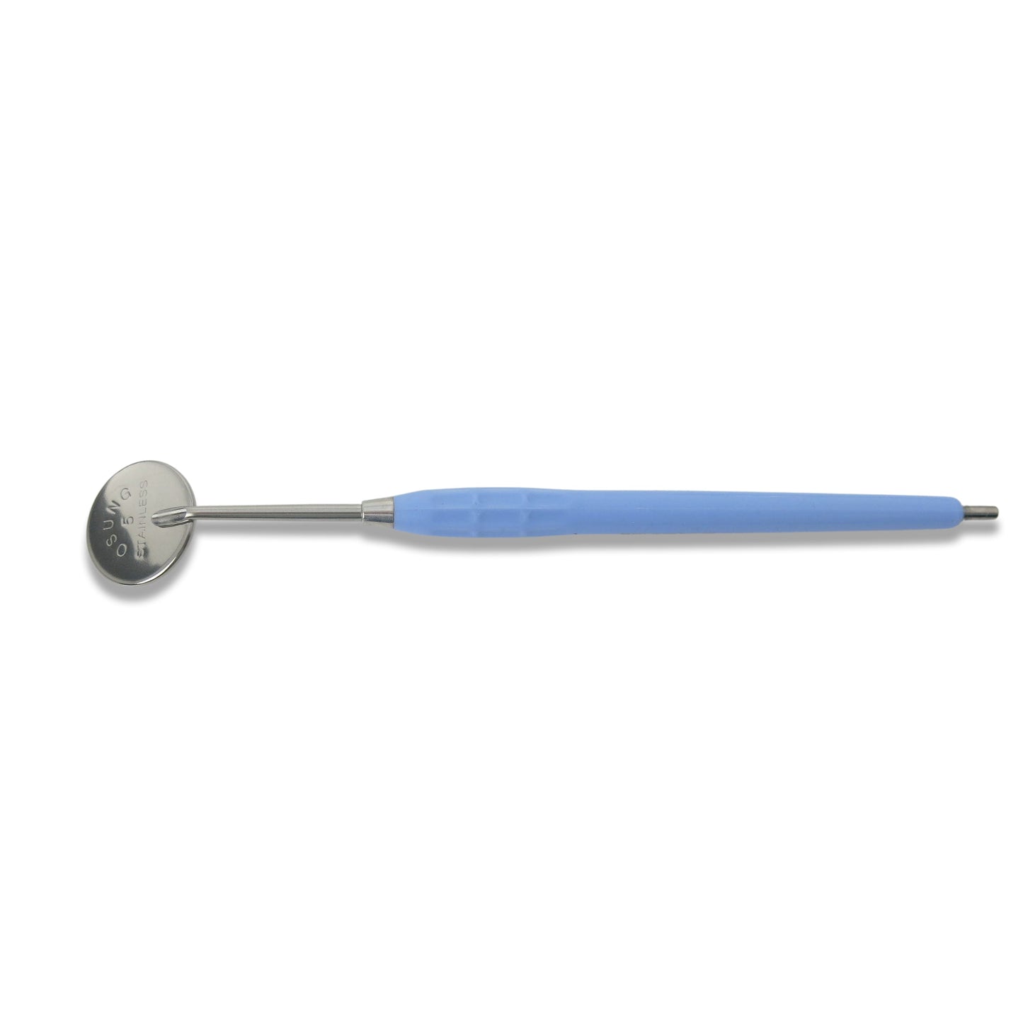 Mouth Mirror Cone Socket No. 5, 24mm dia, Blue Handle, Blue Handle, EA - Osung USA