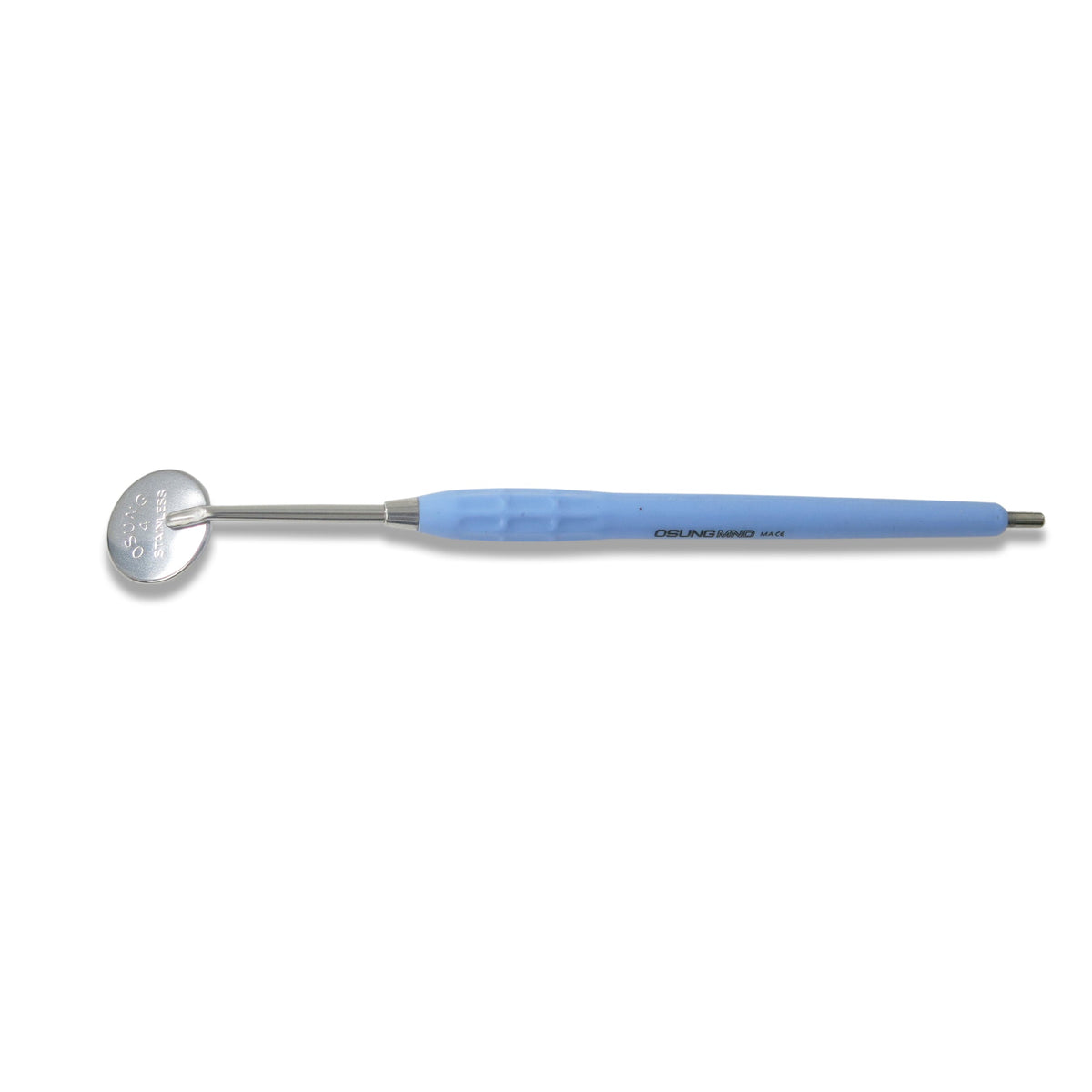 Mouth Mirror, Autoclavable Handle, Cone Socket, Blue , 2MHC1 - Osung USA